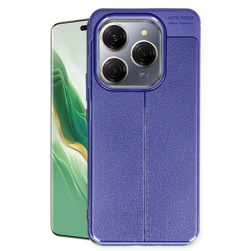 Tecno Spark 20 Pro Kılıf Auto Focus Kapak - Lacivert Tecno Spark 20 Pro Kılıf Auto Focus Kapak - Lacivert