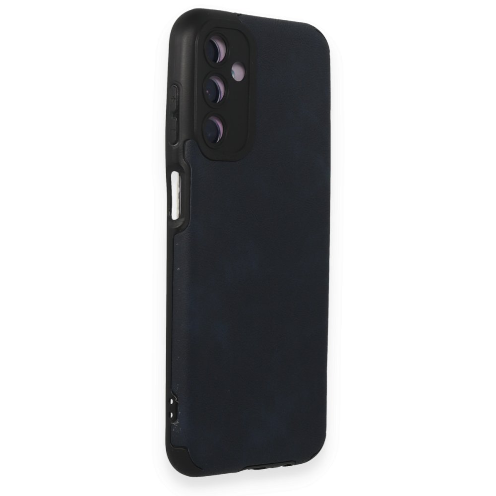  Samsung Galaxy M14 5G Kılıf Loop Deri Silikon - Lacivert