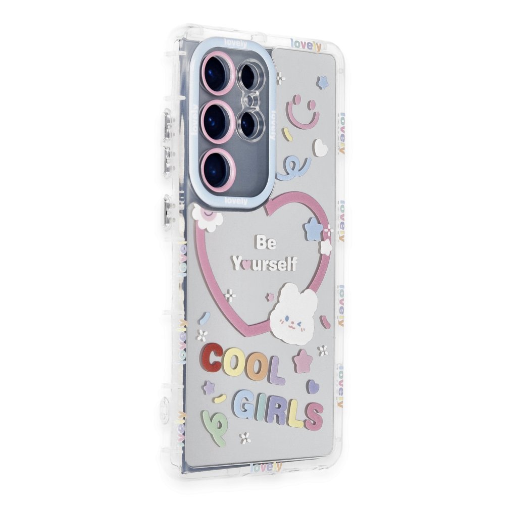  Samsung Galaxy S23 Ultra Kılıf Reflexion Desenli Kapak - Desen 1