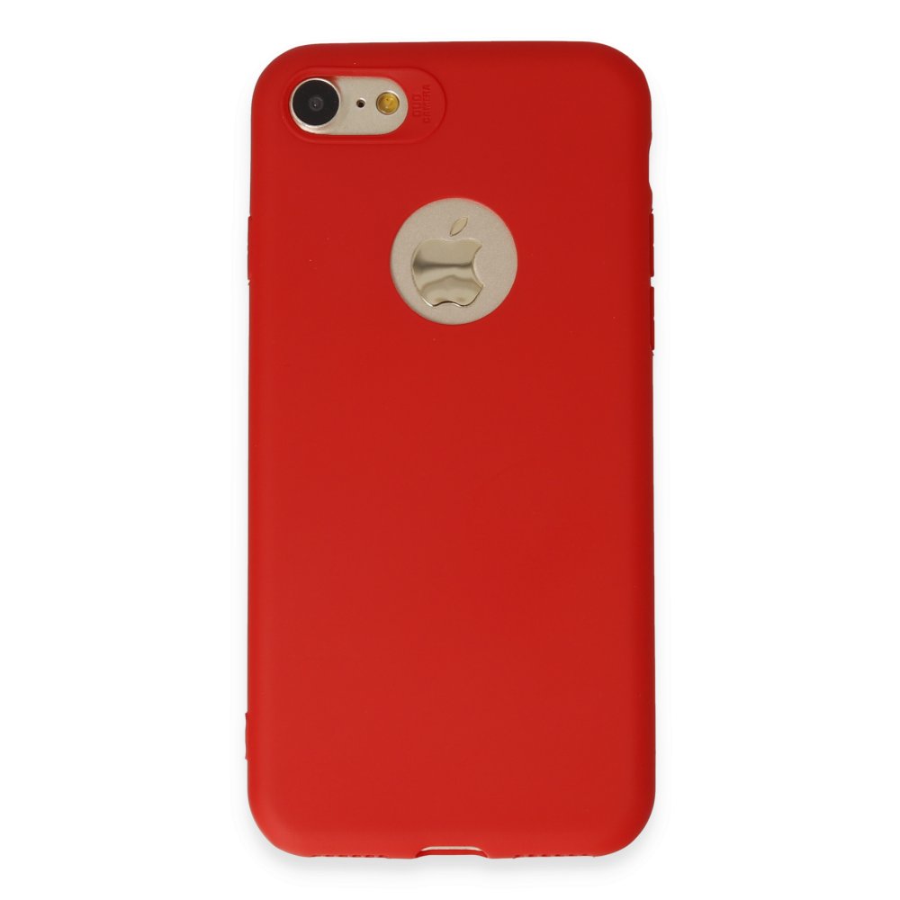  iPhone 8 Kılıf First Silikon - Kırmızı