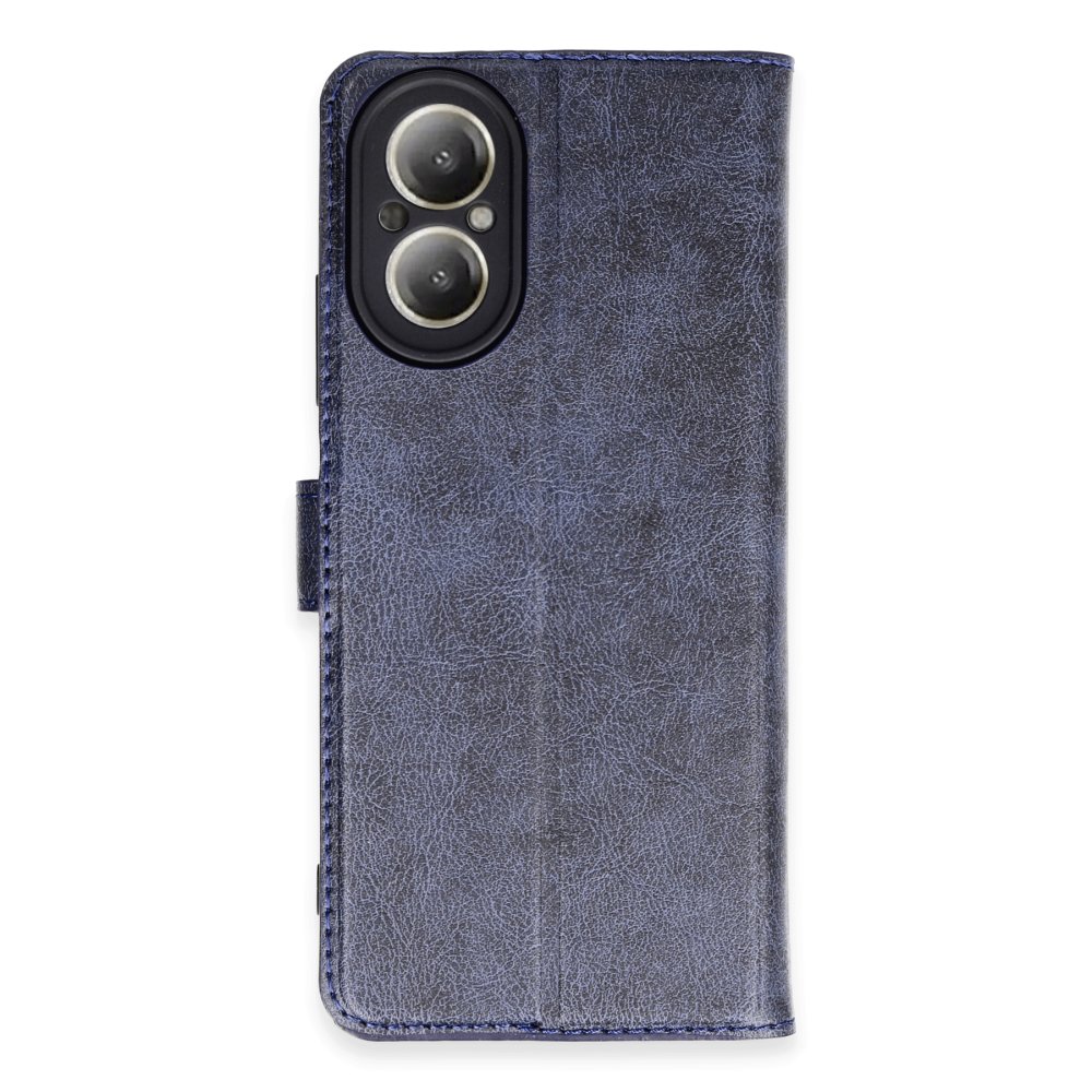 Realme 12 Lite Kılıf Trend S Plus Kapaklı Kılıf - Lacivert  Realme 12 Lite Kılıf Trend S Plus Kapaklı Kılıf - Lacivert