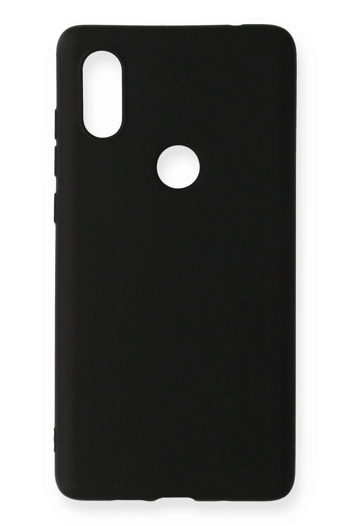 Xiaomi Mi Mix 2S Kılıf First Silikon - Siyah Xiaomi Mi Mix 2S Kılıf First Silikon - Siyah