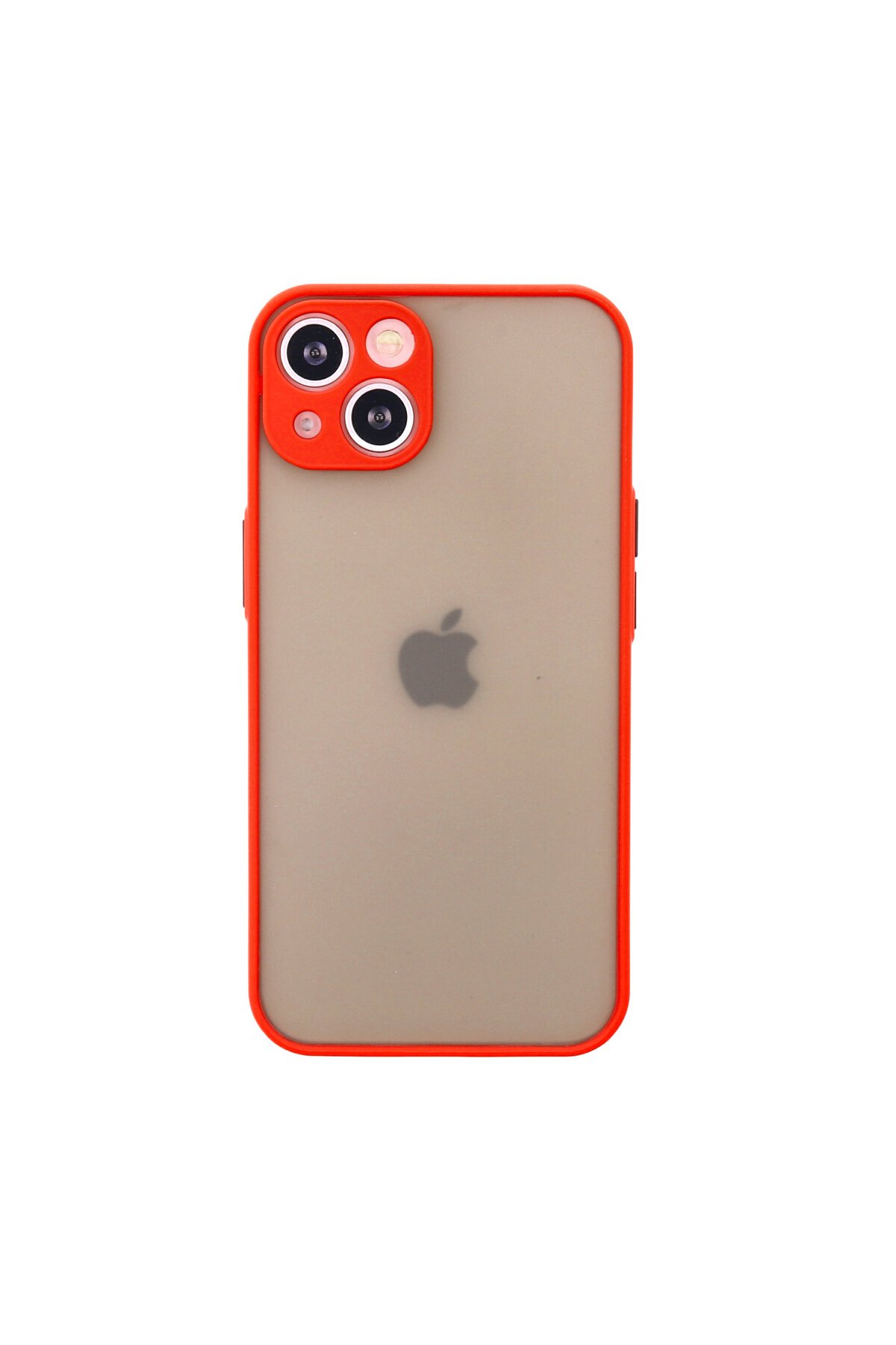 iPhone 13 Mini Kılıf Montreal Silikon Kapak - Kırmızı iPhone 13 Mini Kılıf Montreal Silikon Kapak - Kırmızı
