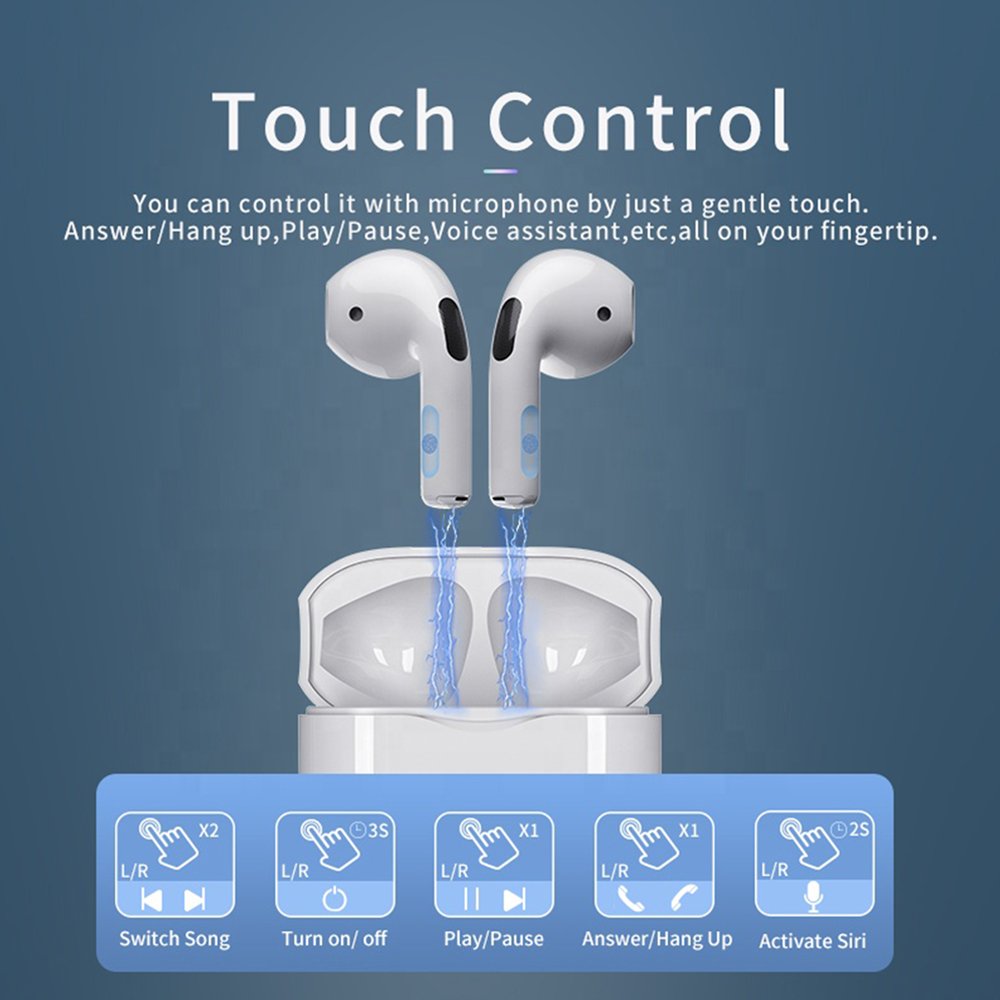 Konfulon BTS21 Kablosuz Airpods Kulaklık - Beyaz
