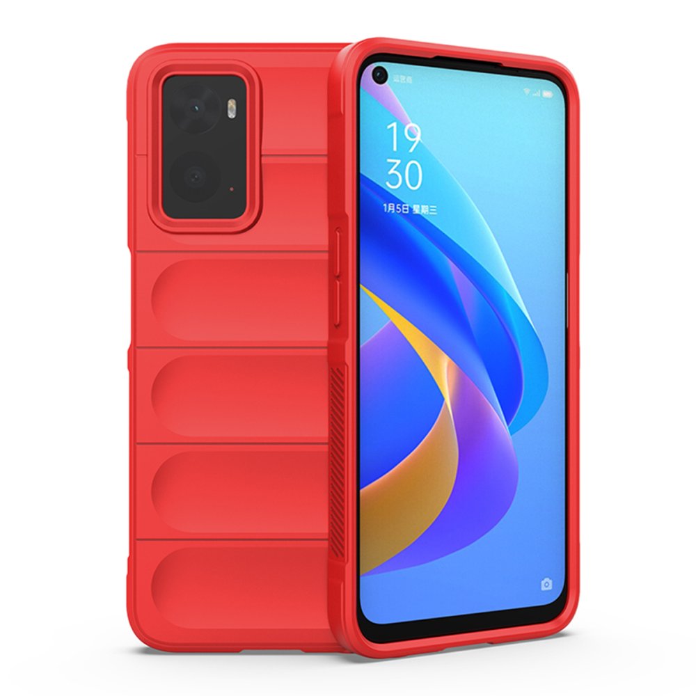  Realme 9i 4G Kılıf Optimum Silikon - Kırmızı