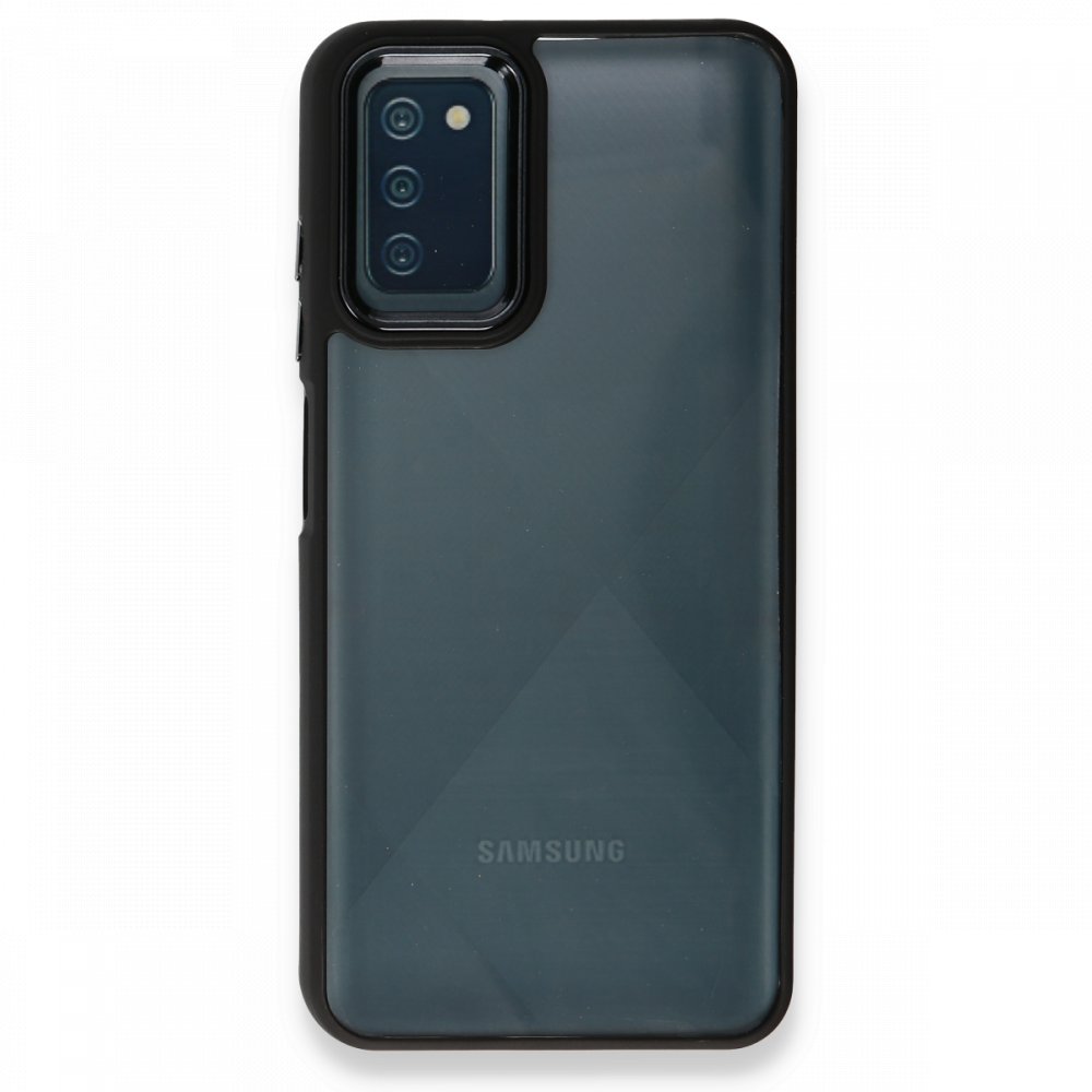  Samsung Galaxy A03S Kılıf Dora Kapak - Siyah