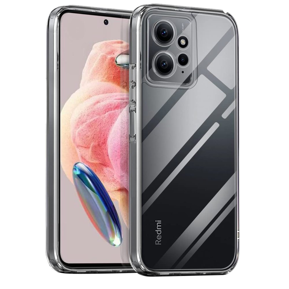 Redmi Note 12 4G Kılıf Lüx Şeffaf Silikon