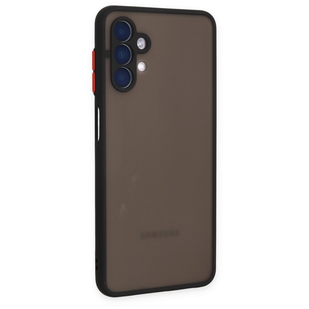 Samsung Galaxy A04S Kılıf Montreal Silikon Kapak - Siyah
