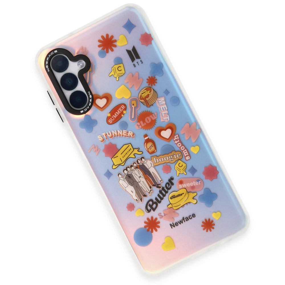  Samsung Galaxy A04S Kılıf Estoril Desenli Kapak - Estoril - 16