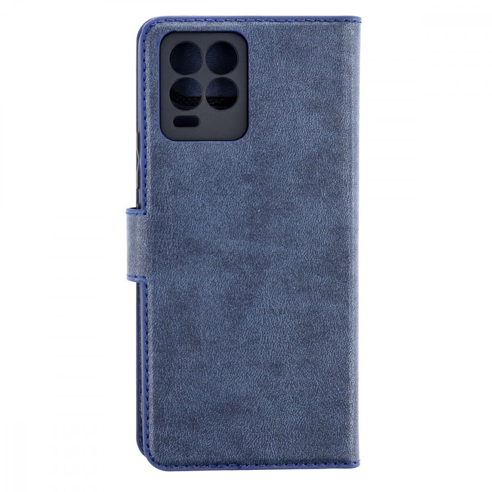 Realme 8 Kılıf Trend S Plus Kapaklı Kılıf - Lacivert Realme 8 Kılıf Trend S Plus Kapaklı Kılıf - Lacivert