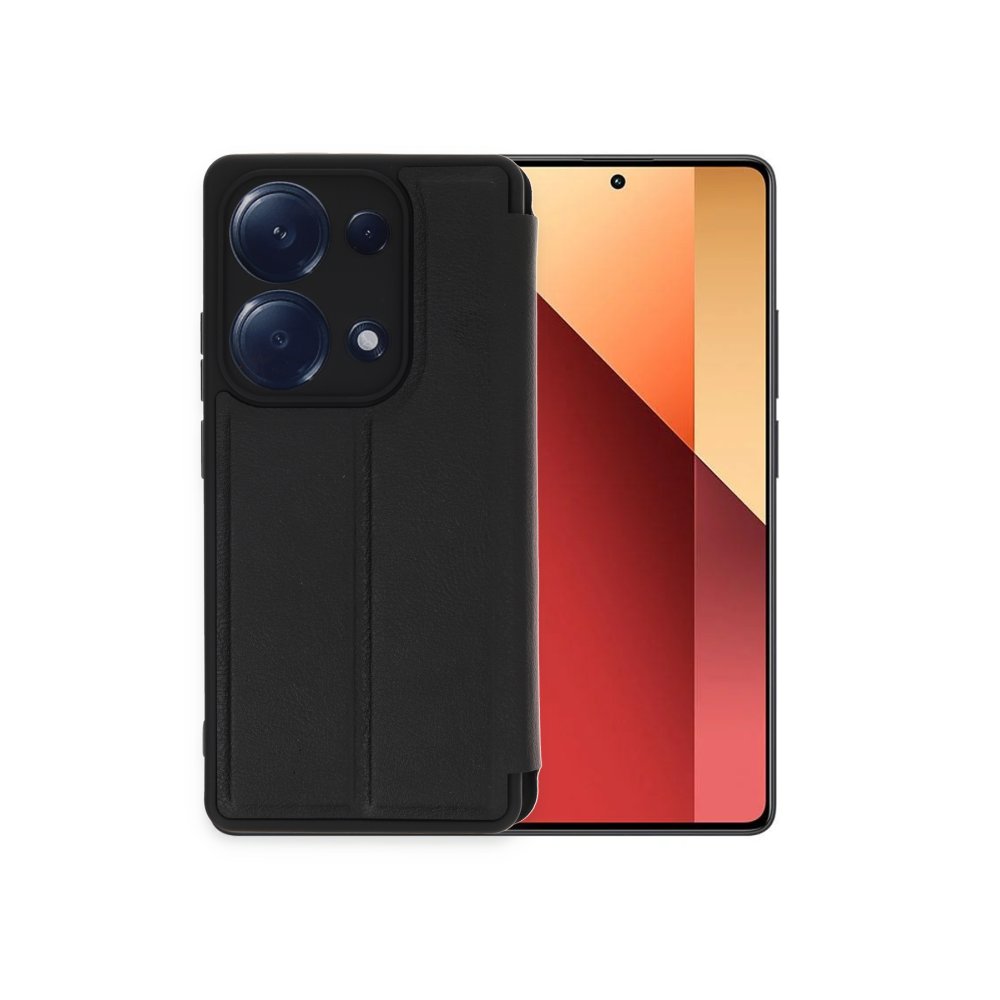Redmi Note 13 Pro 4G Kılıf Flip Cover - Siyah