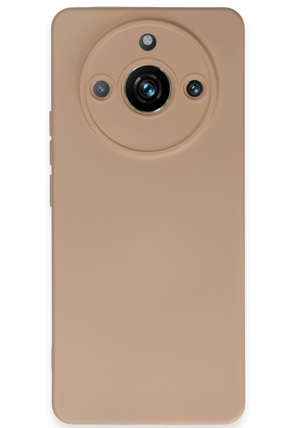 Realme 11 Pro Kılıf Nano içi Kadife Silikon - Pudra Realme 11 Pro Kılıf Nano içi Kadife Silikon - Pudra