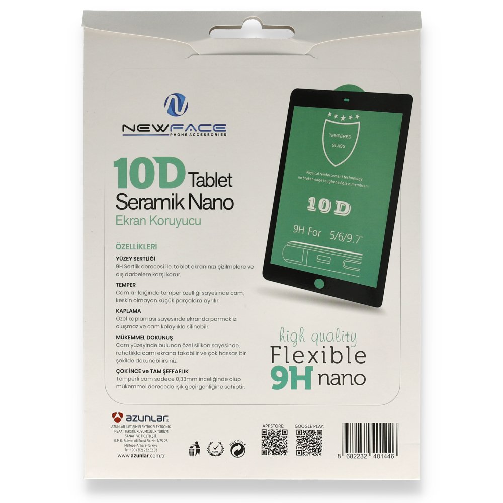  Samsung Galaxy T870 Tab S7 11 Tablet 10D Seramik Nano