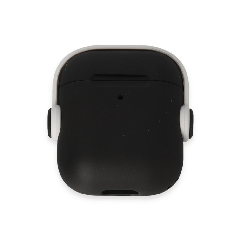  Airpods (1.nesil) Cool Kılıf - Siyah-Beyaz