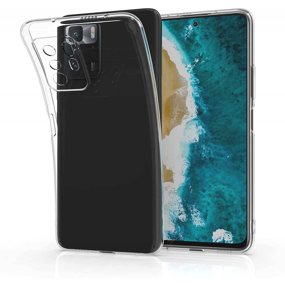  Xiaomi Poco X3 GT Kılıf Lüx Şeffaf Silikon