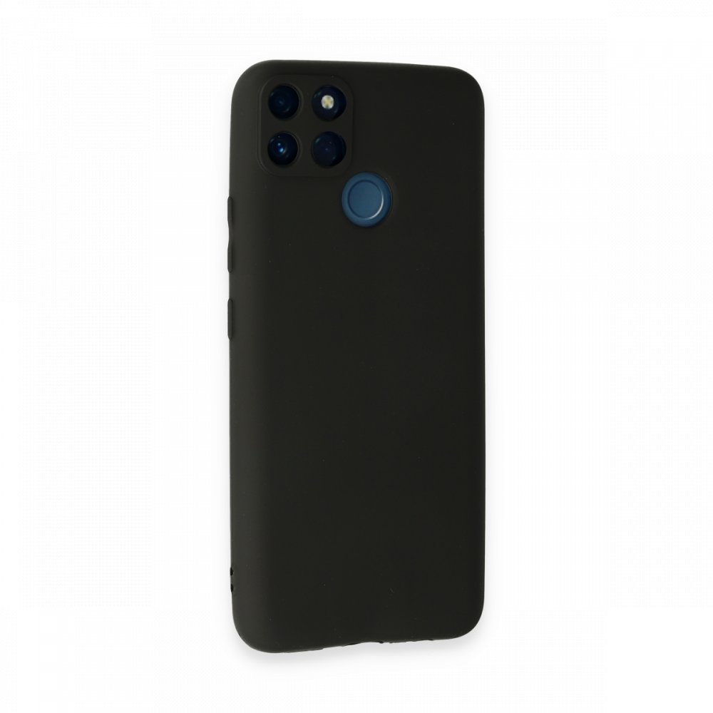  Realme C21Y Kılıf First Silikon - Siyah