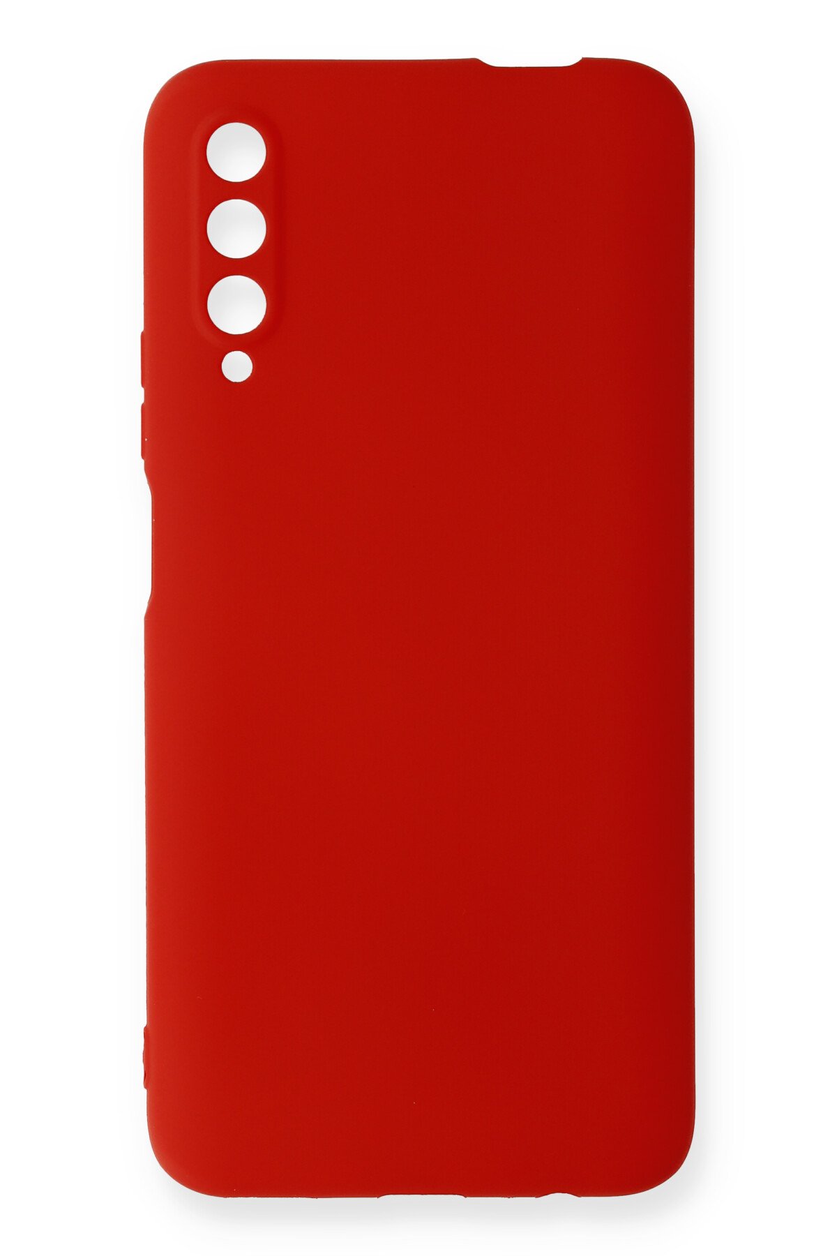  Huawei P Smart Pro / Y9S Kılıf First Silikon - Kırmızı