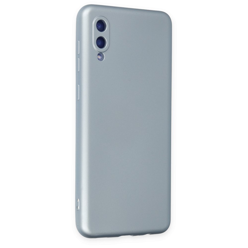 Samsung Galaxy A02 Kılıf Nano içi Kadife Silikon - Sky Blue Samsung Galaxy A02 Kılıf Nano içi Kadife Silikon - Sky Blue