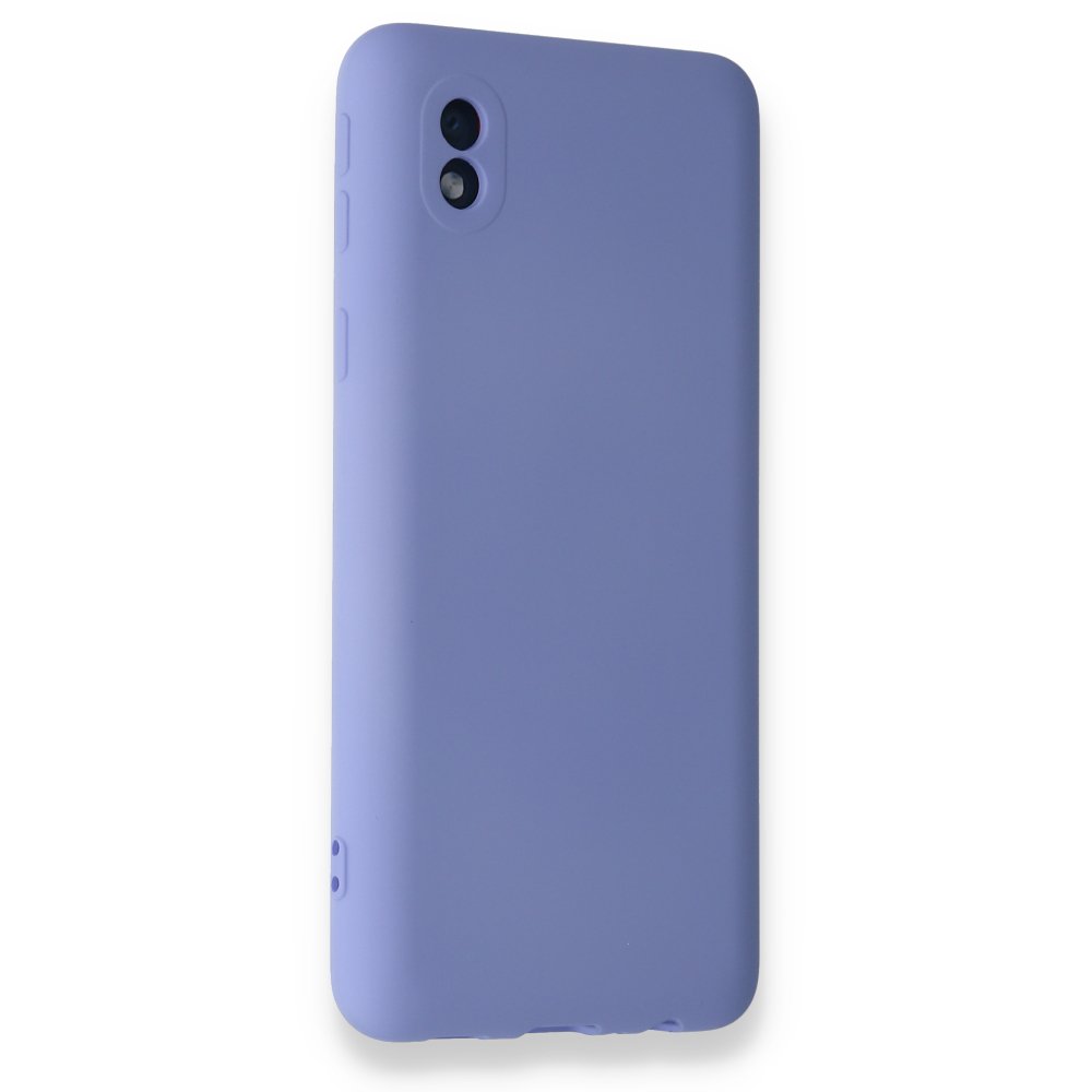  Samsung Galaxy A01 Core Kılıf Nano içi Kadife Silikon - Lila