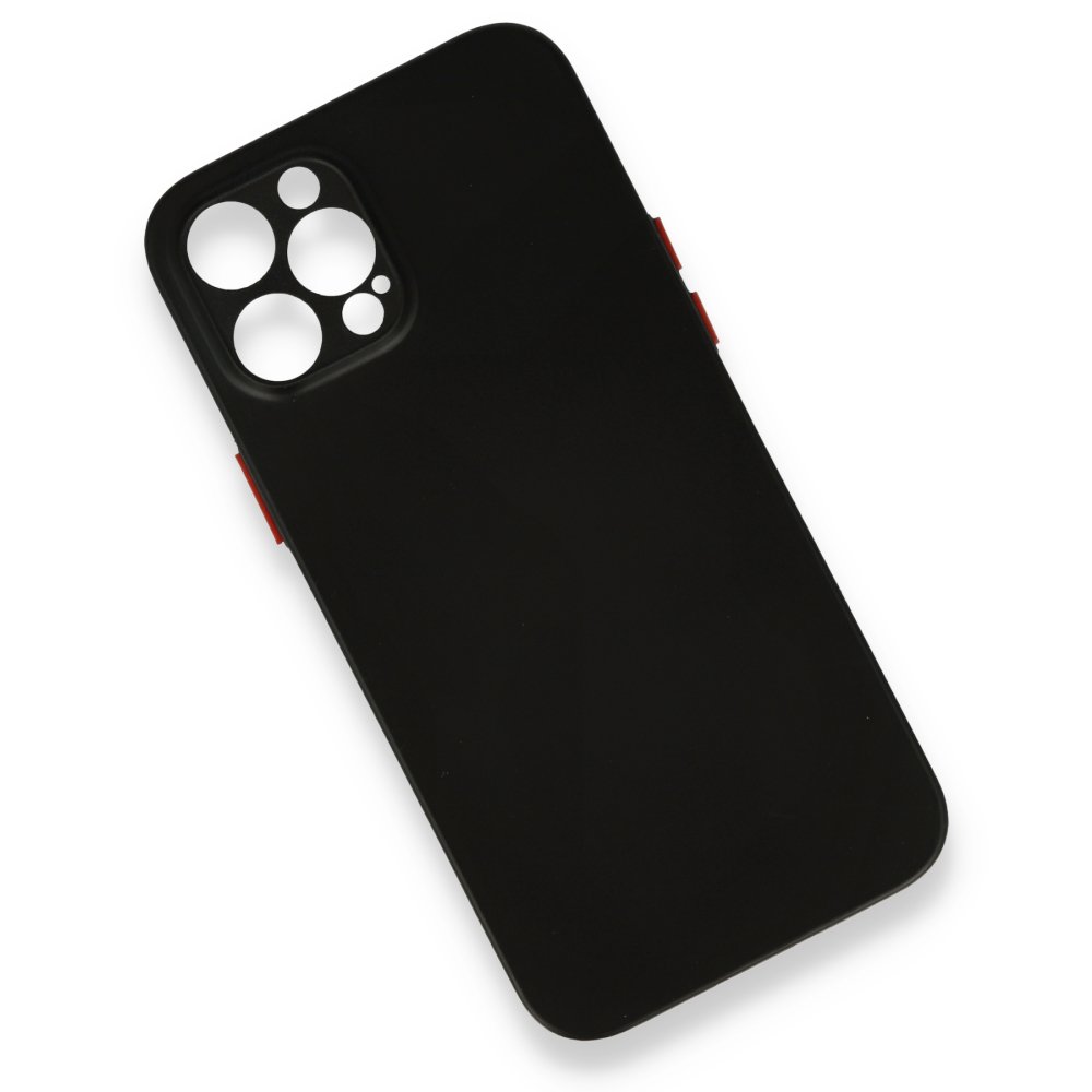 iPhone 12 Pro Max Kılıf PP Ultra İnce Kapak - Siyah iPhone 12 Pro Max Kılıf PP Ultra İnce Kapak - Siyah