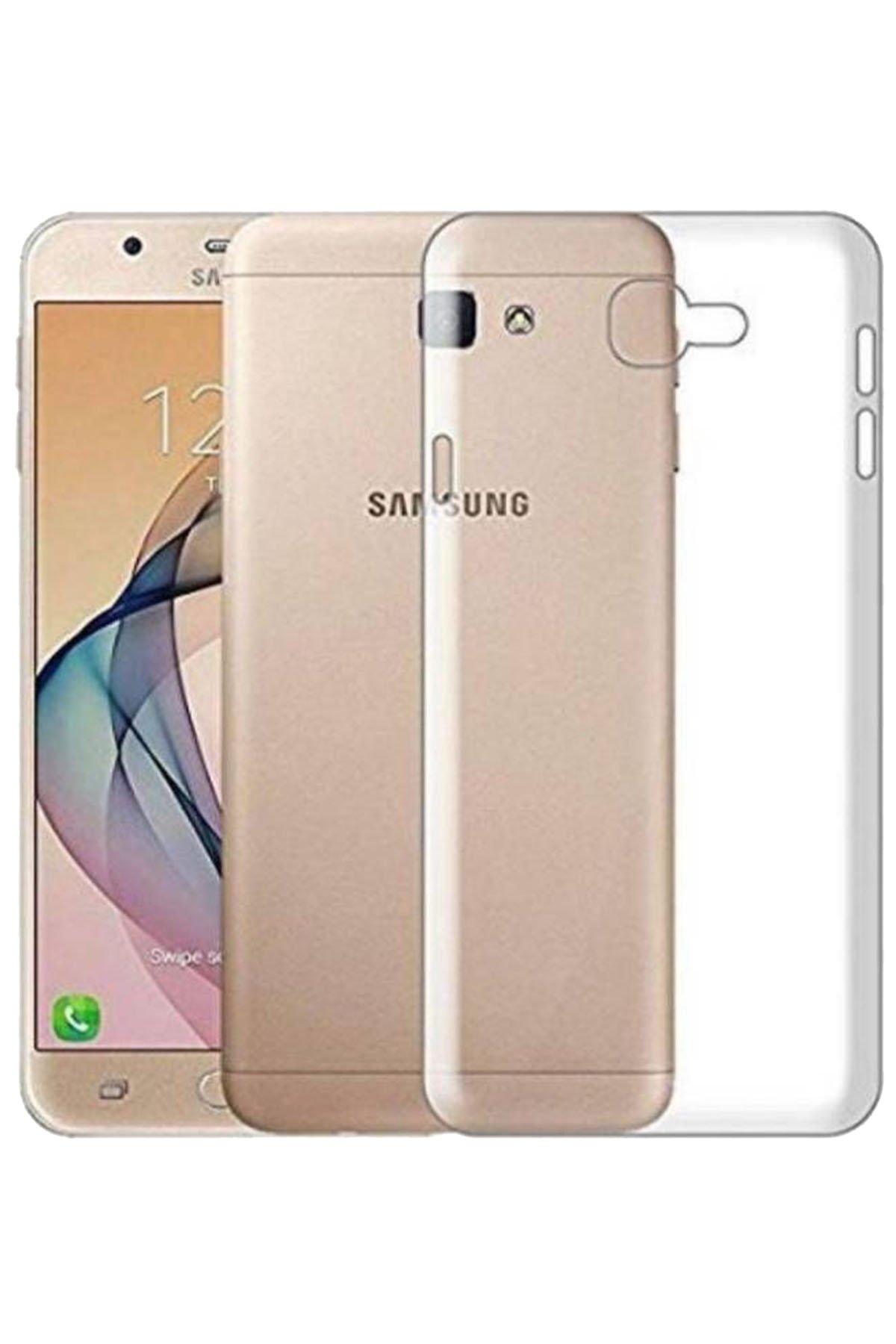  Samsung Galaxy J7 Prime Kılıf Lüx Şeffaf Silikon