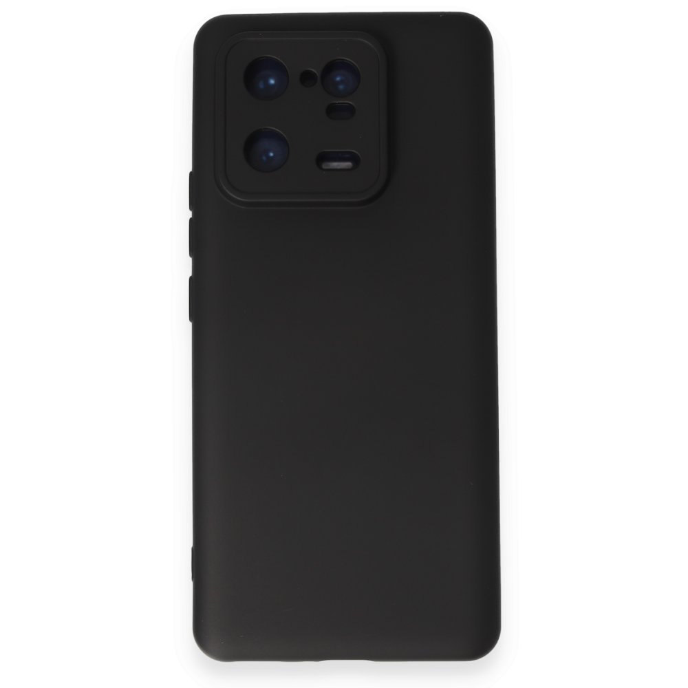 Xiaomi Mi 13 Pro Kılıf Nano içi Kadife Silikon - Siyah