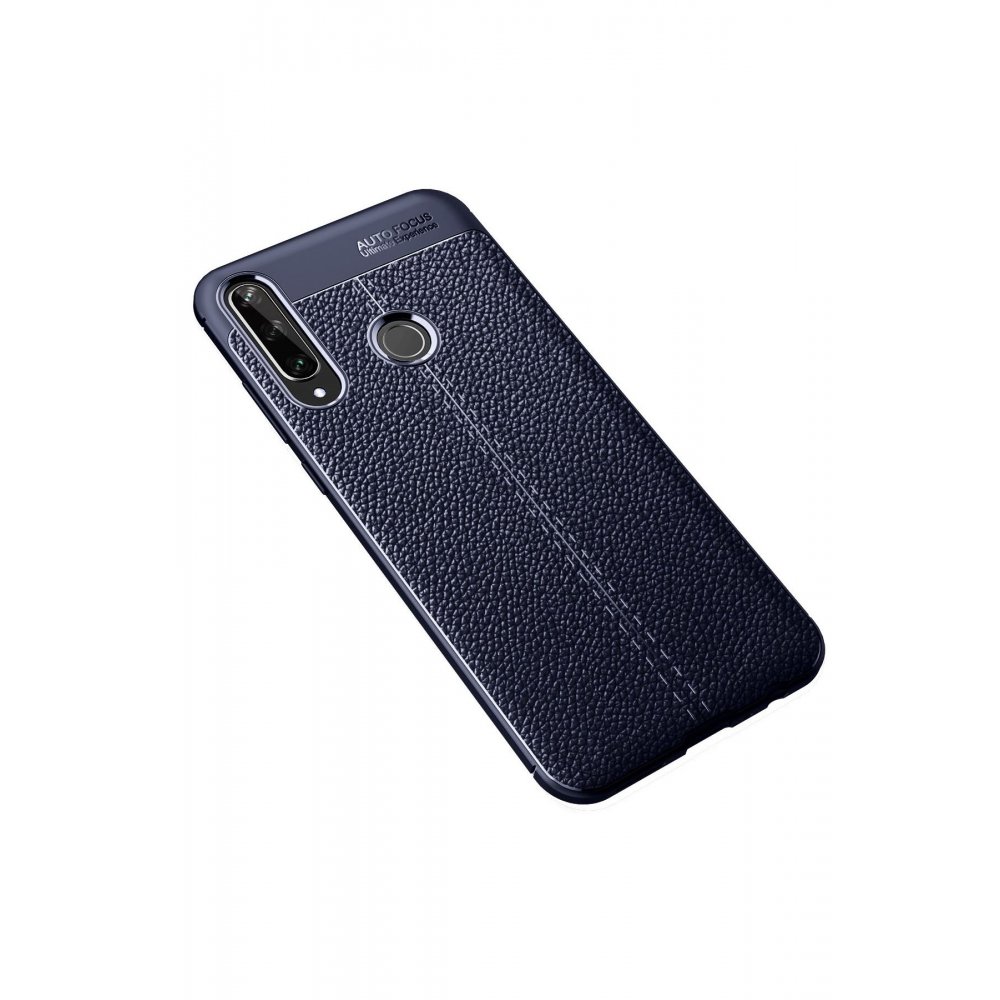 Huawei Y6P Kılıf Auto Focus Kapak - Lacivert  Huawei Y6P Kılıf Auto Focus Kapak - Lacivert