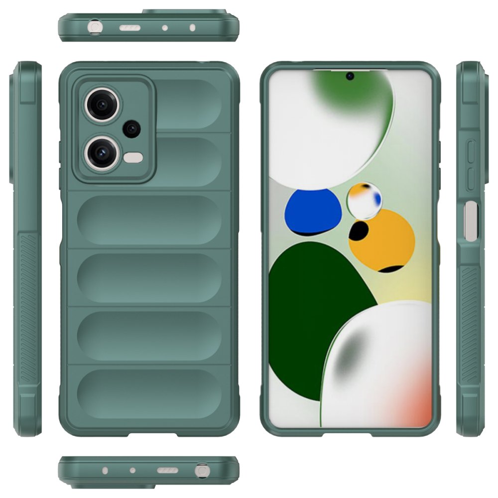 Xiaomi Poco X5 5G Kılıf Optimum Silikon - Koyu Yeşil Xiaomi Poco X5 5G Kılıf Optimum Silikon - Koyu Yeşil