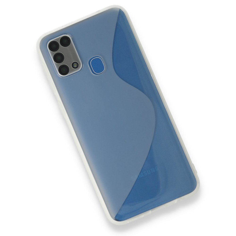  Samsung Galaxy M31 Kılıf S Silikon - Şeffaf