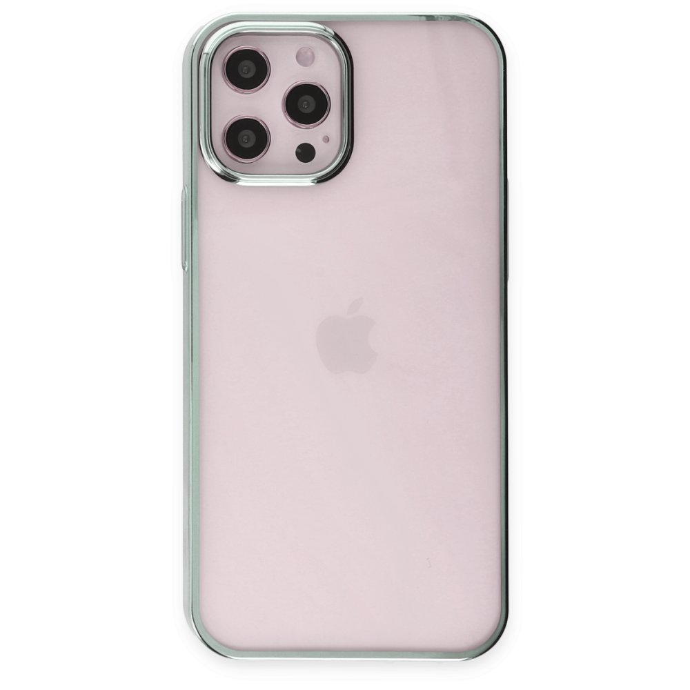  iPhone 12 Pro Max Kılıf Element Silikon - Yeşil