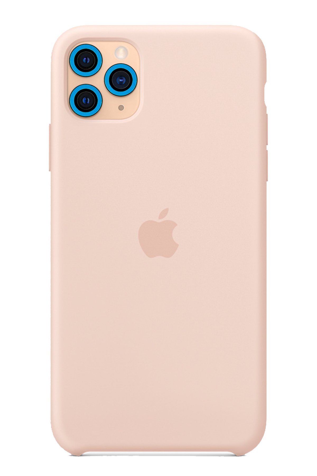  iPhone 11 Pro Neon Fosforlu Kamera Lens - Mavi