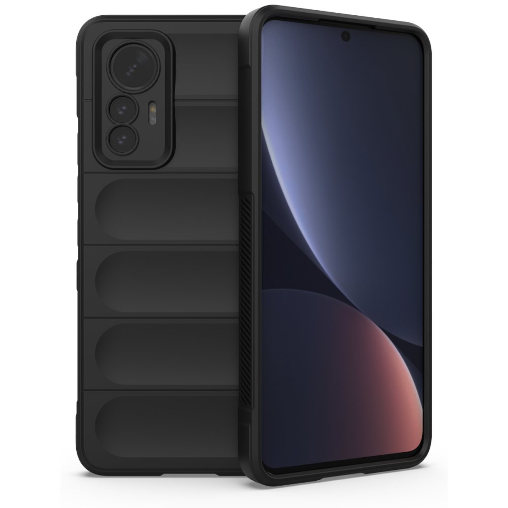  Xiaomi Mi 12 Lite Kılıf Optimum Silikon - Siyah