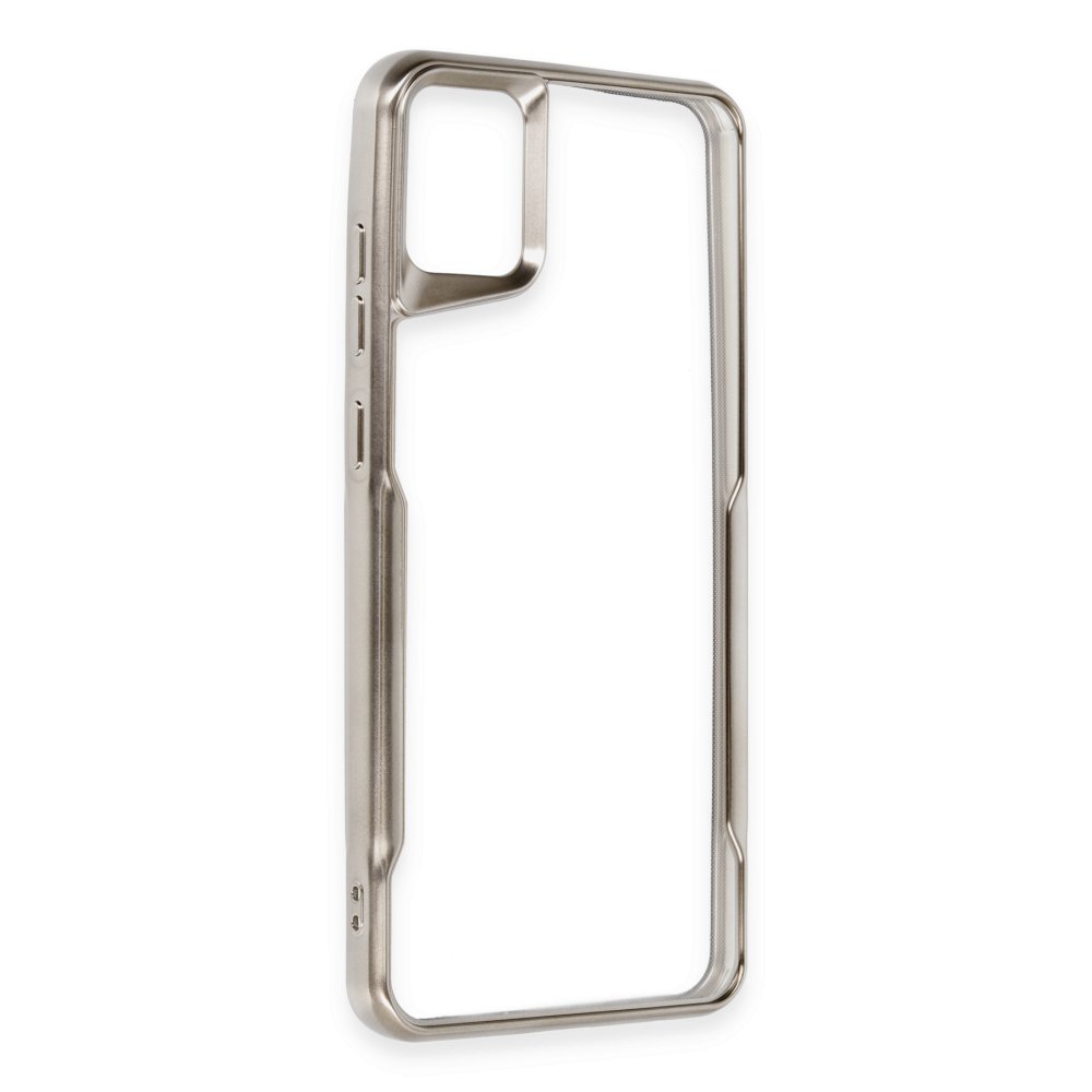  Samsung Galaxy A05 Kılıf Boyi Silikon Kapak - Titan Gri