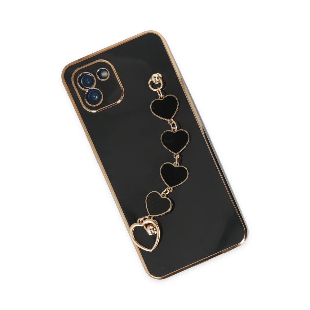  Samsung Galaxy A03 Kılıf Esila Silikon - Siyah