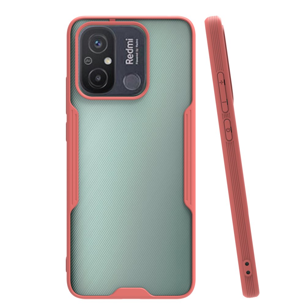 Redmi 12C Kılıf Platin Silikon - Pembe