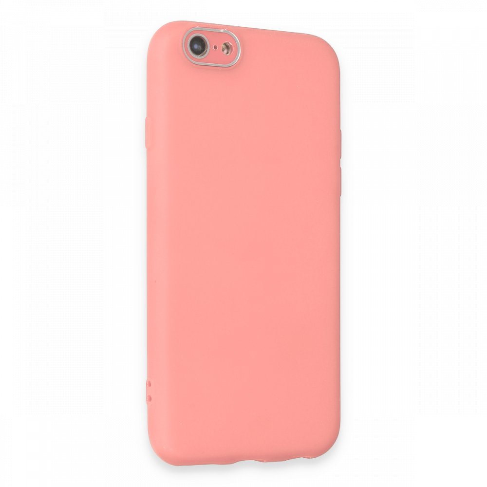  iPhone 6 Kılıf Lansman Glass Kapak - Pembe