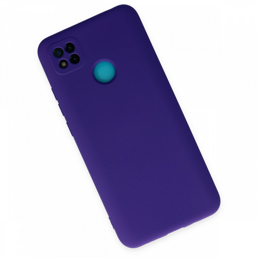 Redmi 9C Kılıf Nano içi Kadife Silikon - Mor