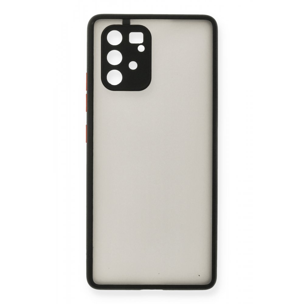 Samsung Galaxy A91 / S10 Lite Kılıf Montreal Silikon Kapak - Siyah Samsung Galaxy A91 / S10 Lite Kılıf Montreal Silikon Kapak - Siyah
