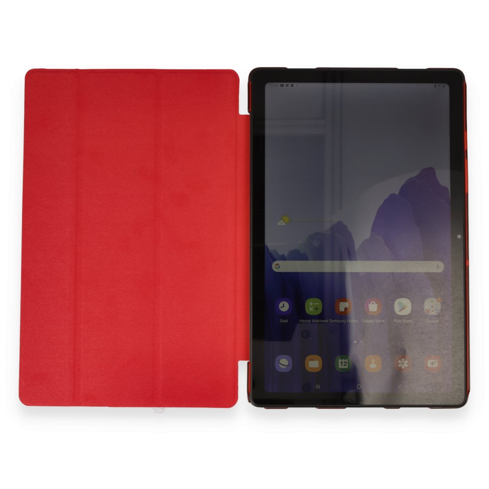 Xiaomi Pad 6 Kılıf Tablet Smart Kılıf - Kırmızı Xiaomi Pad 6 Kılıf Tablet Smart Kılıf - Kırmızı