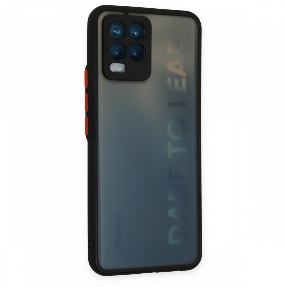  Realme 8 Pro Kılıf Montreal Silikon Kapak - Siyah