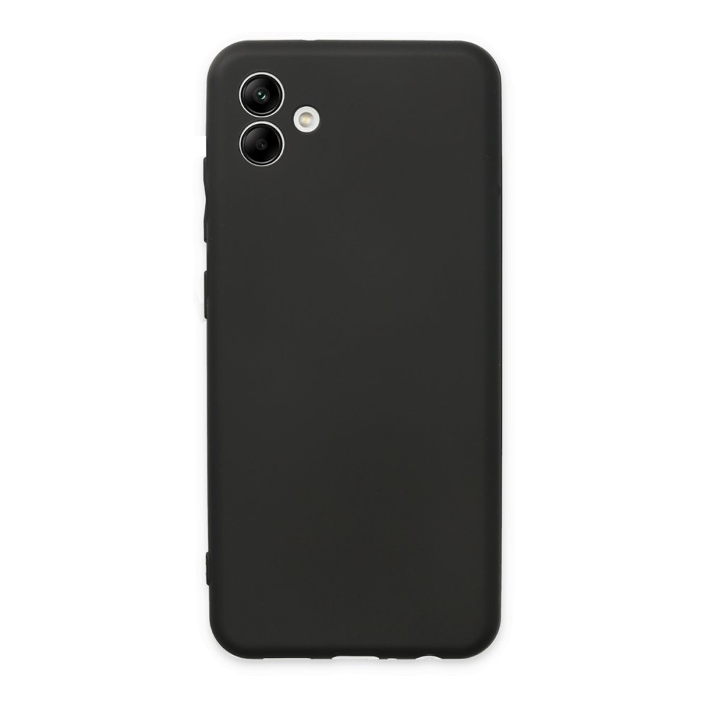  Samsung Galaxy A04E Kılıf First Silikon - Siyah