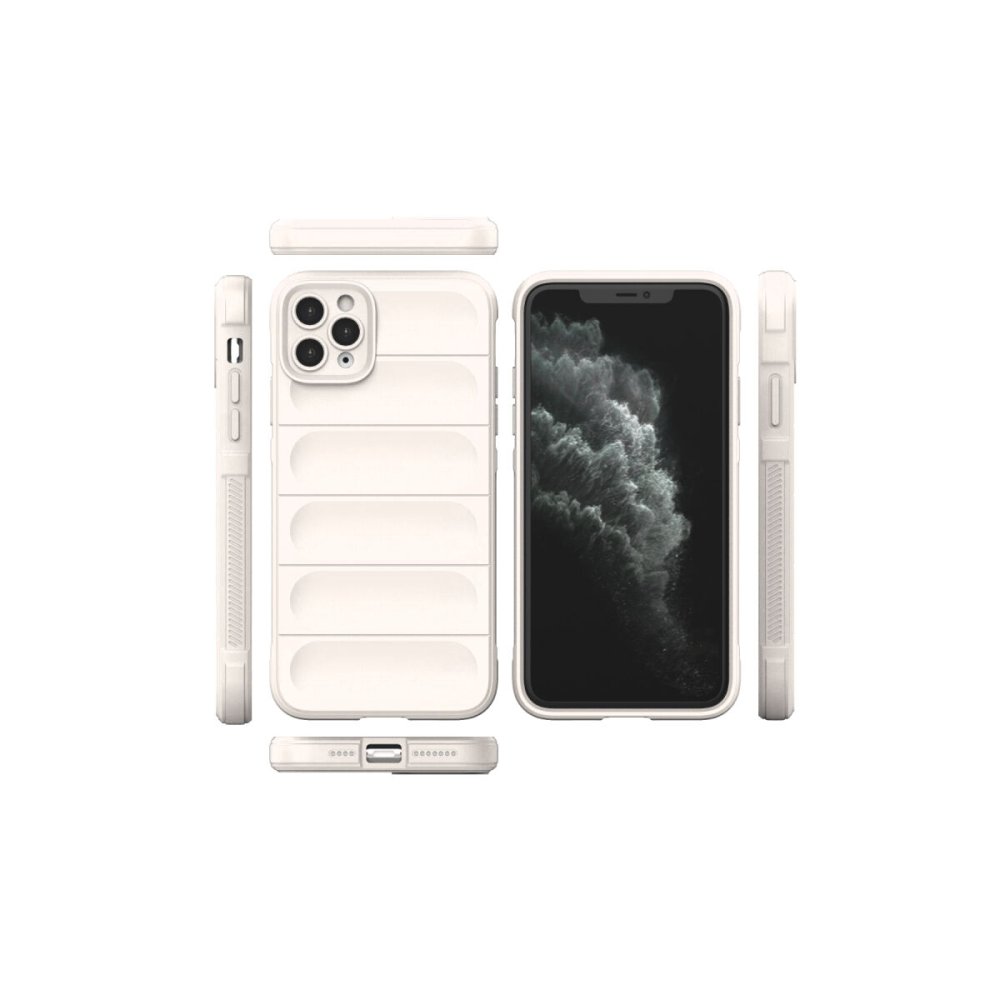  iPhone 11 Pro Max Kılıf Optimum Silikon - Krem