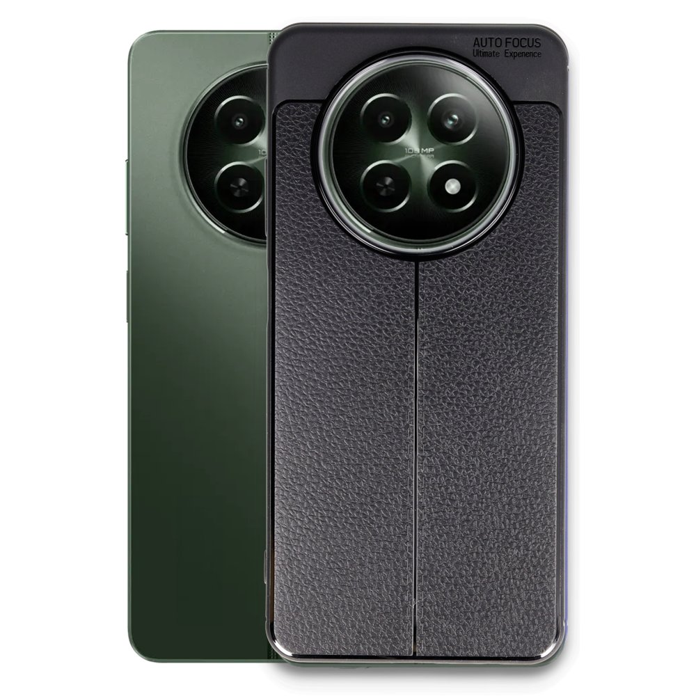 Realme 12 5G Kılıf Auto Focus Kapak - Siyah Realme 12 5G Kılıf Auto Focus Kapak - Siyah