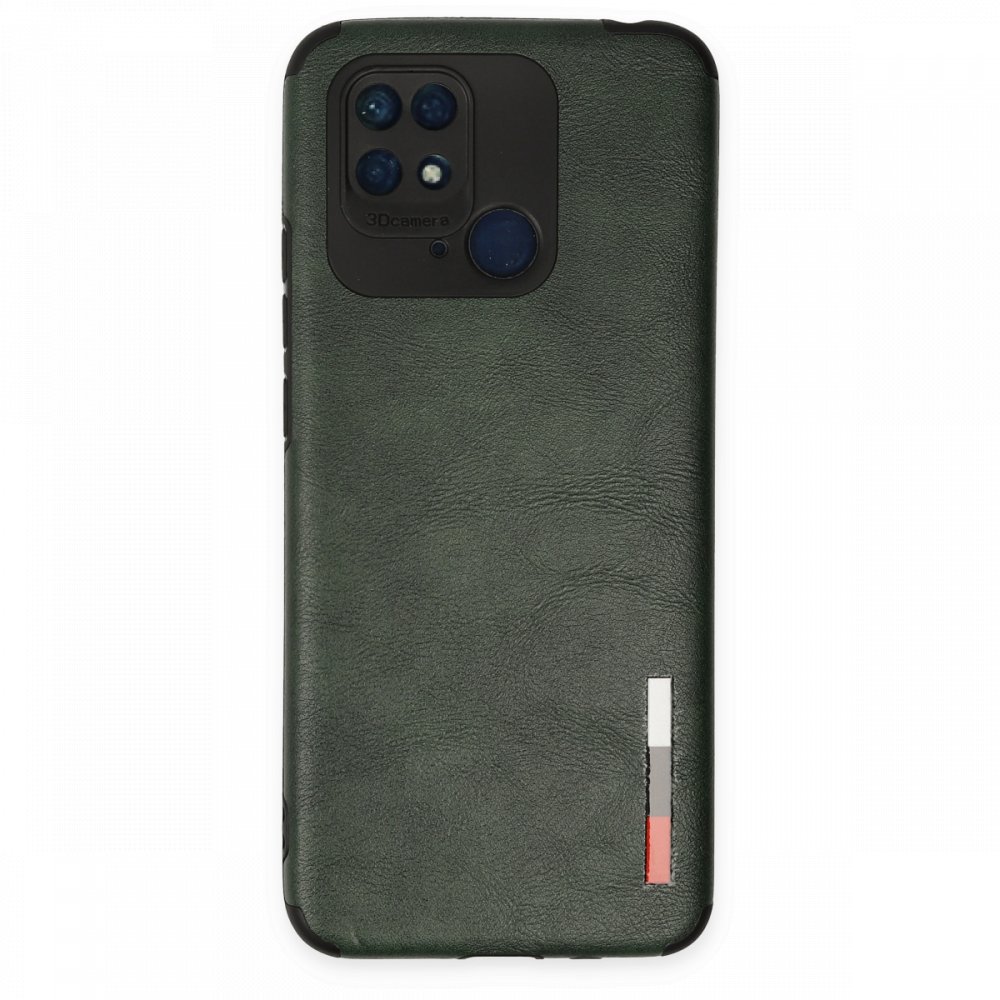 Xiaomi Poco C40 Kılıf Loop Deri Silikon - Yeşil Xiaomi Poco C40 Kılıf Loop Deri Silikon - Yeşil