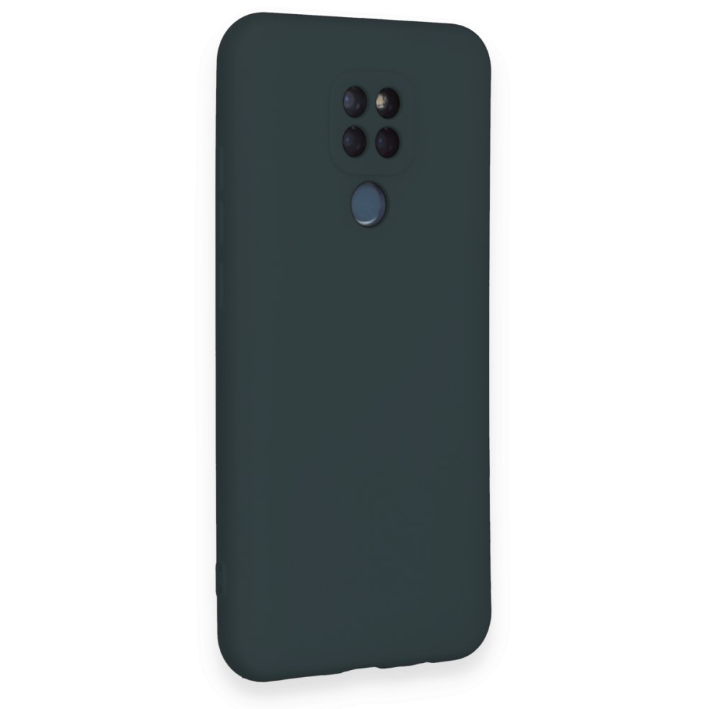  General Mobile GM 20 Kılıf Nano içi Kadife Silikon - Koyu Yeşil
