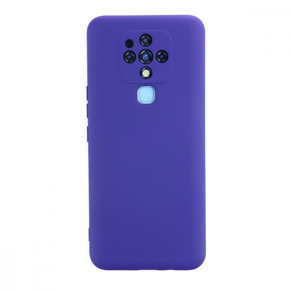 Tecno Camon 16 Kılıf Nano içi Kadife Silikon - Mor Tecno Camon 16 Kılıf Nano içi Kadife Silikon - Mor