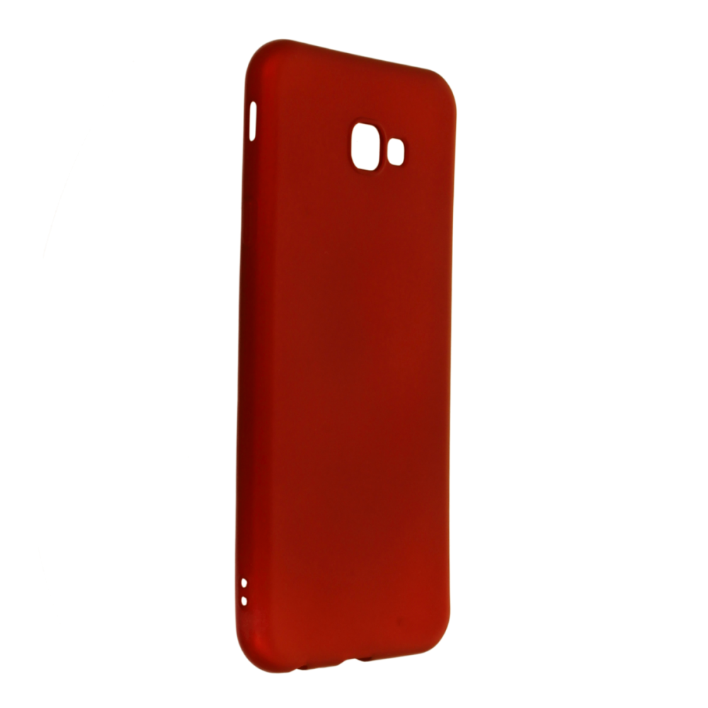  Samsung Galaxy J4 Plus Kılıf First Silikon - Bordo