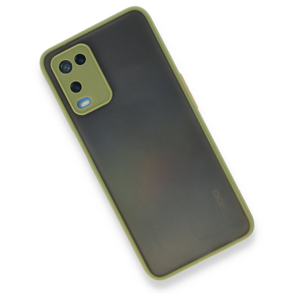 Oppo A54 4G Kılıf Montreal Silikon Kapak - Açık Yeşil Oppo A54 4G Kılıf Montreal Silikon Kapak - Açık Yeşil