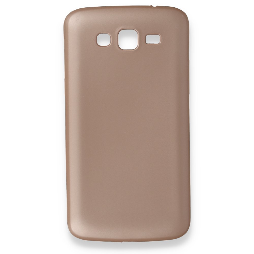  Samsung Galaxy Grand 2 Kılıf First Silikon - Rose Gold