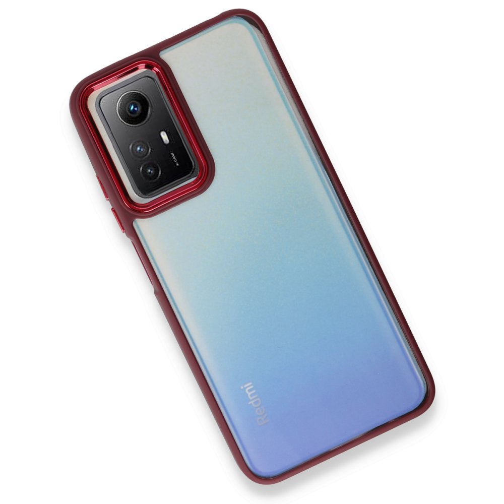 Redmi Note 12S Kılıf Dora Kapak - Kırmızı